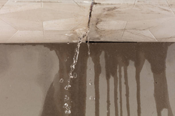 Professional Sewage Cleanup technician working in Pflugerville, TX
